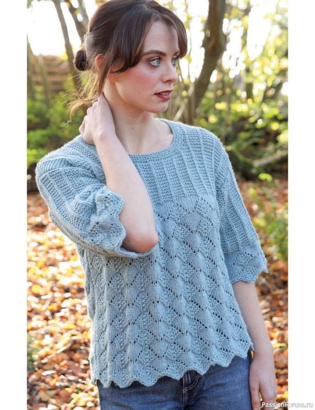 Вязаные проекты спицами в журнале «Knitting №242 2023»