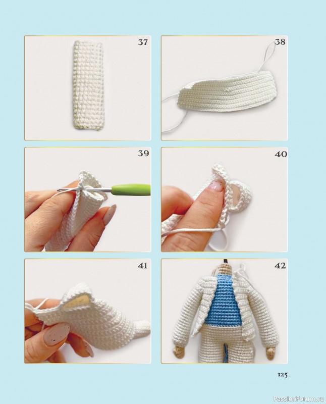 Вязаные проекты в книге &laquo;Киногуруми&raquo;.