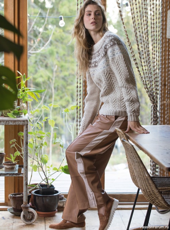 Вязаные проекты в журнале &laquo;Yarnmade №1 2020 Spring & Summer&raquo;