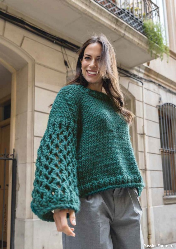 Вязаные проекты в журнале «Einfach Stricken №6 2025»