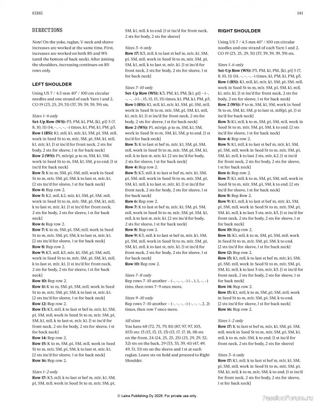 Вязаные проекты в журнале &laquo;Laine Magazine - Anniversary Issue 2026&raquo;. Часть 2