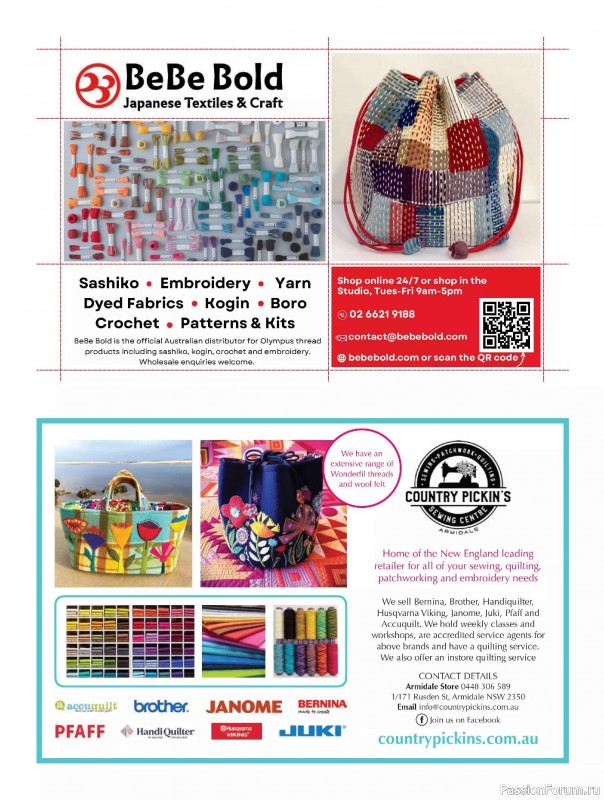 Коллекция проектов для рукодельниц в журнале &laquo;Quilters Companion №137 2026&raquo;