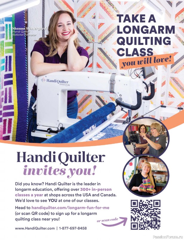 Коллекция проектов для рукодельниц в журнале «McCalls Quilting - Spring 2026»
