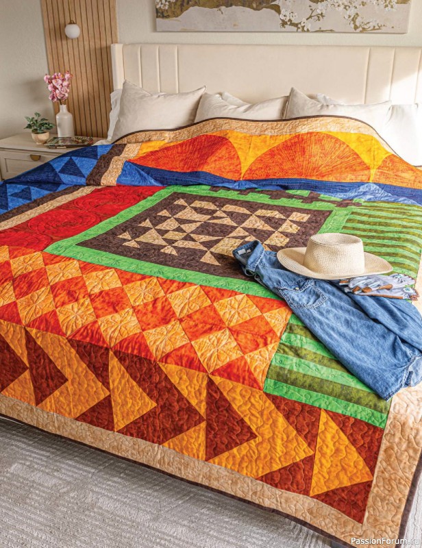 Коллекция проектов для рукодельниц в журнале «Fons & Porter’s Love of Quilting – Spring 2025»