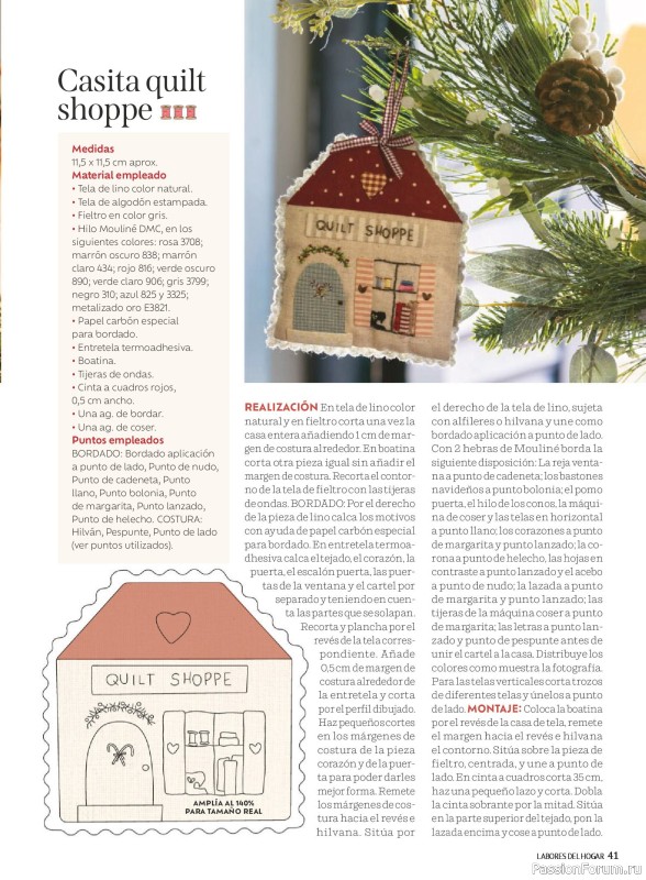Коллекция проектов для рукодельниц в журнале &laquo;Labores del hogar №803 2026&raquo;. Часть1
