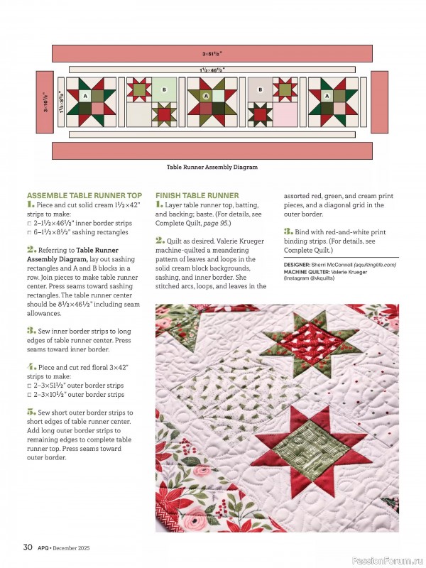Коллекция проектов для рукодельниц в журнале «American Patchwork & Quilting №197 2025»