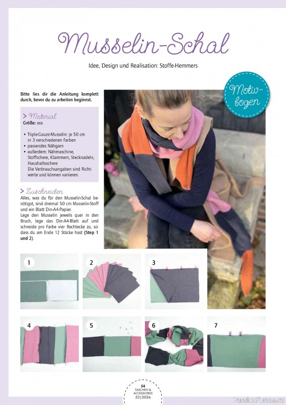 Коллекция проектов для рукодельниц в журнале &laquo;Patchwork Magazin Spezial №53 2026&raquo;