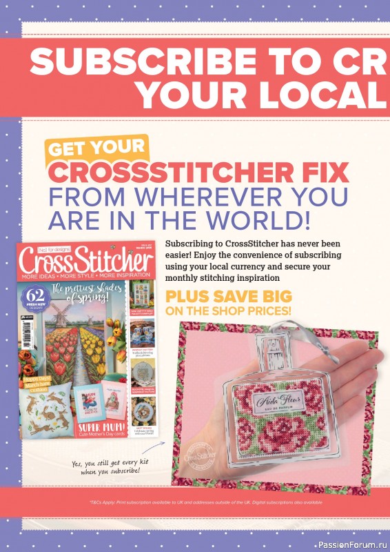 Коллекция вышивки в журнале &laquo;CrossStitcher №432 2026&raquo;