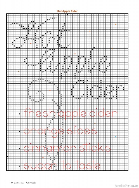Коллекция вышивки в журнале &laquo;Just CrossStitch - Autumn 2026&raquo;