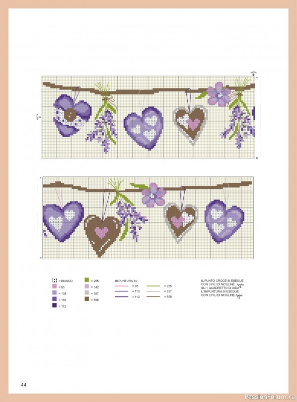 Коллекция вышивки в журнале &laquo;Mani di Fata - A Punto Croce - Marzo 2026&raquo;