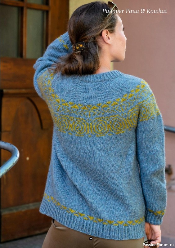 Вязаные модели крючком в журнале «The Knitter Germany №61 2022 »