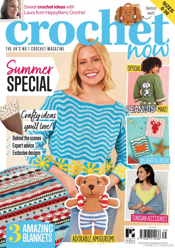 Вязаные проекты крючком в журнале &laquo;Crochet Now №135 2026&raquo;
