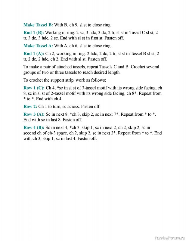 Вязаные проекты в книге &laquo;150 Crochet Borders&raquo;. Часть 1