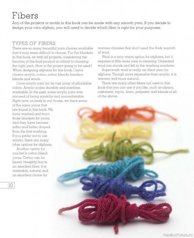 Вязаные проекты в книге «Go Crochet! Afghan Design Workshop».