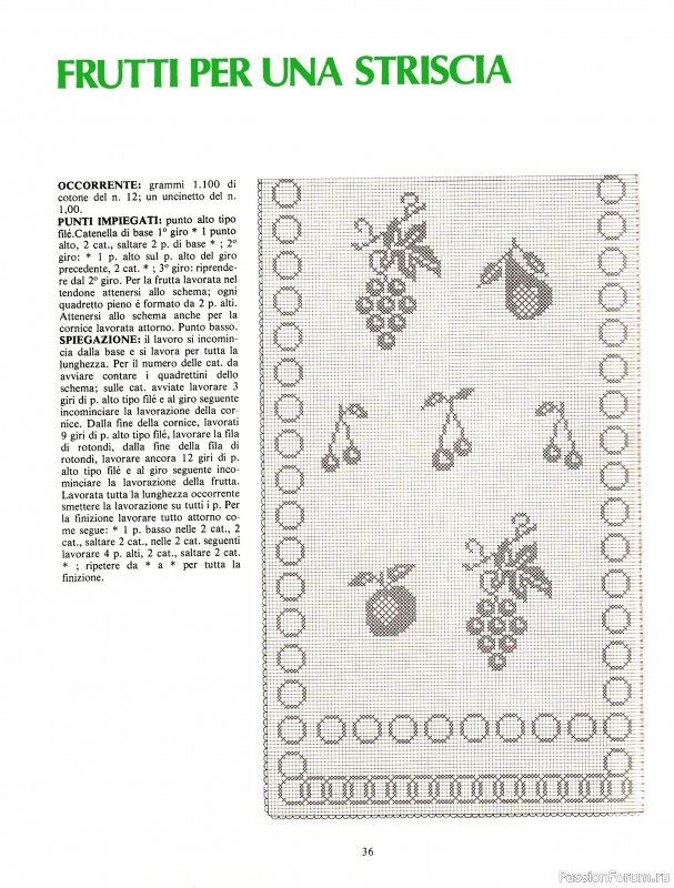 Вязаные проекты крючком в журнале «Gioco Filo №44 1985»