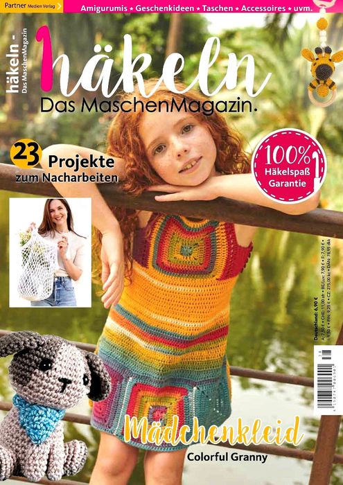Вязаные проекты крючком в журнале &laquo;Hakeln Das MaschenMagazin №38 2023&raquo;
