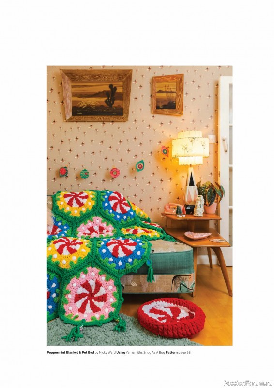 Вязаные проекты крючком в журнале «Inside Crochet №184 2025»