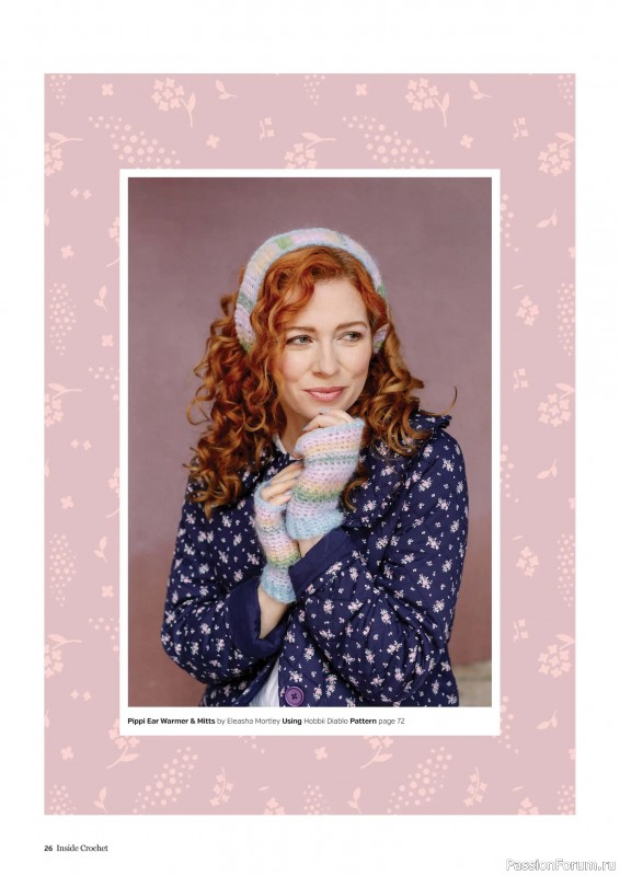 Вязаные проекты крючком в журнале &laquo;Inside Crochet №188 2026&raquo;
