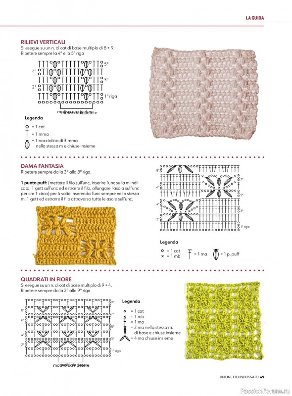 Вязаные проекты в журнале &laquo;Uncinetto Indossato №15 2026&raquo;