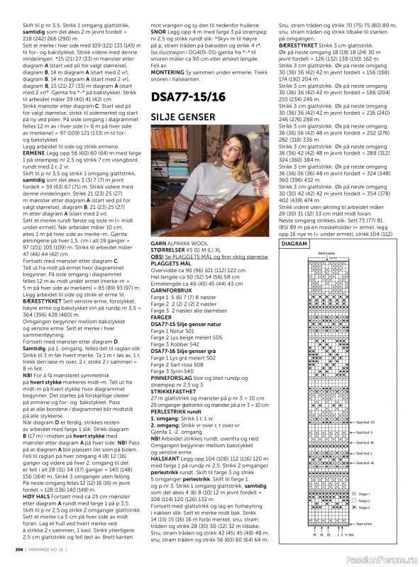 Вязаные проекты в журнале &laquo;Yarnmade №1 2018 Spring & Summer&raquo;. Продолжение