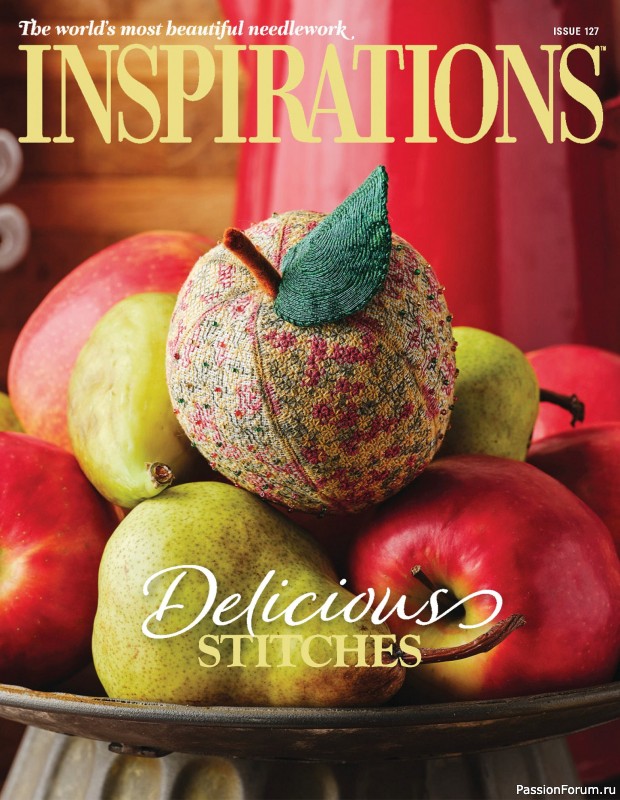 Коллекция вышивки в журнале &laquo;Inspirations №127 2025&raquo;