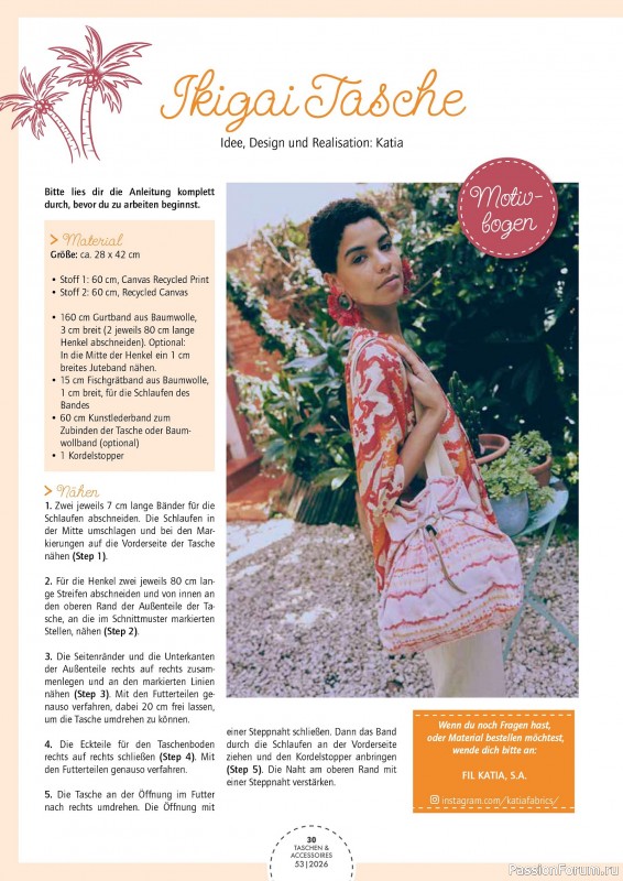 Коллекция проектов для рукодельниц в журнале &laquo;Patchwork Magazin Spezial №53 2026&raquo;