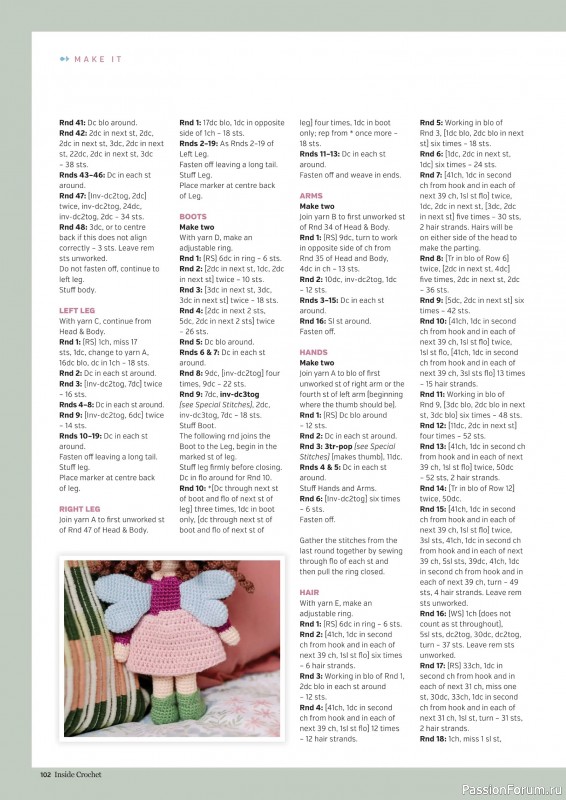Вязаные проекты крючком в журнале &laquo;Inside Crochet №188 2026&raquo;