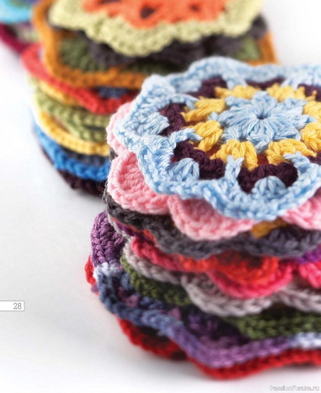 Вязаные проекты в книге «Go Crochet! Afghan Design Workshop».
