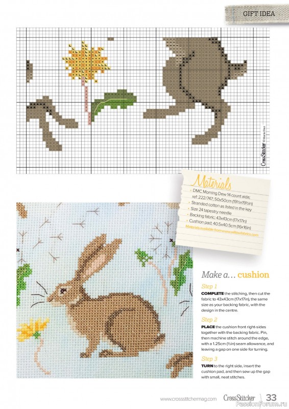 Коллекция вышивки в журнале &laquo;CrossStitcher №432 2026&raquo;