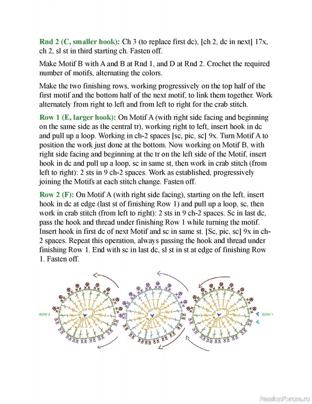 Вязаные проекты в книге &laquo;150 Crochet Borders&raquo;. Часть 2