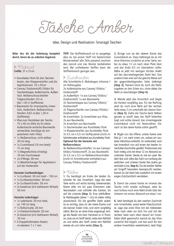 Коллекция проектов для рукодельниц в журнале &laquo;Patchwork Magazin Spezial №53 2026&raquo;