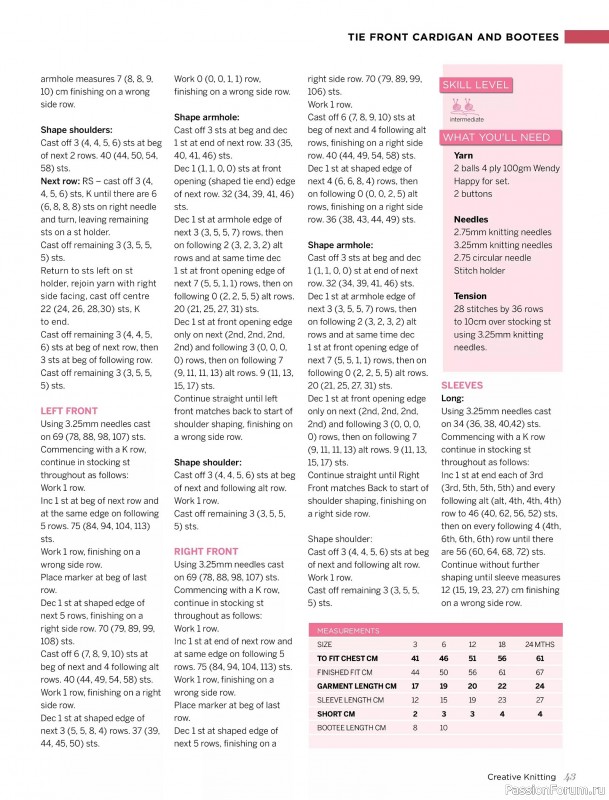 Вязаные модели спицами в журнале «Creative Knitting №91 2025»