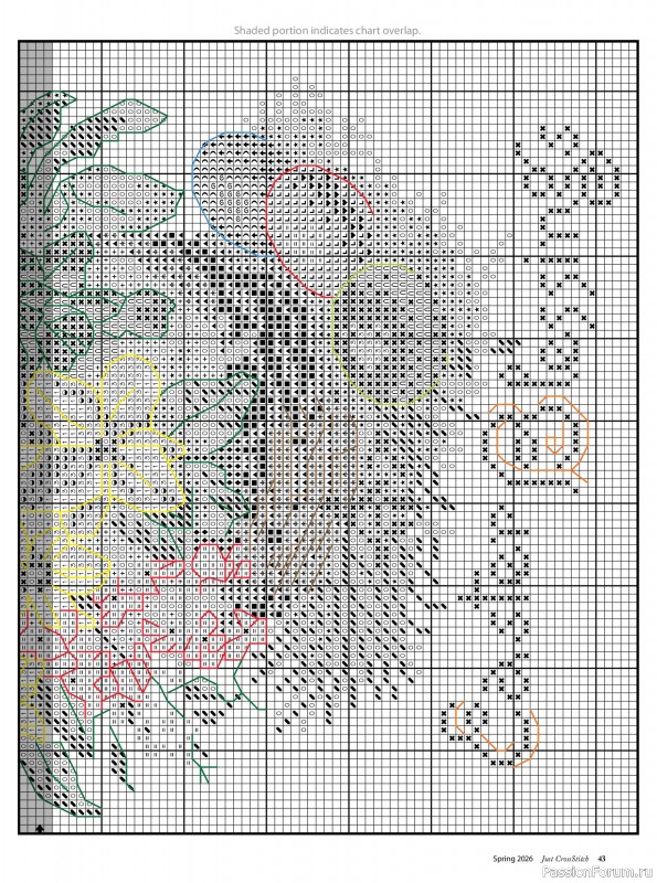 Коллекция вышивки в журнале &laquo;Just CrossStitch - Spring 2026&raquo;