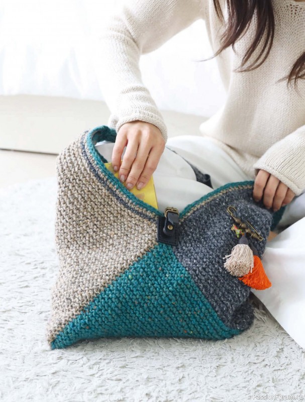Вязаные проекты в книге «My Own Hand Knitted Bags and Accessories». Продолжение