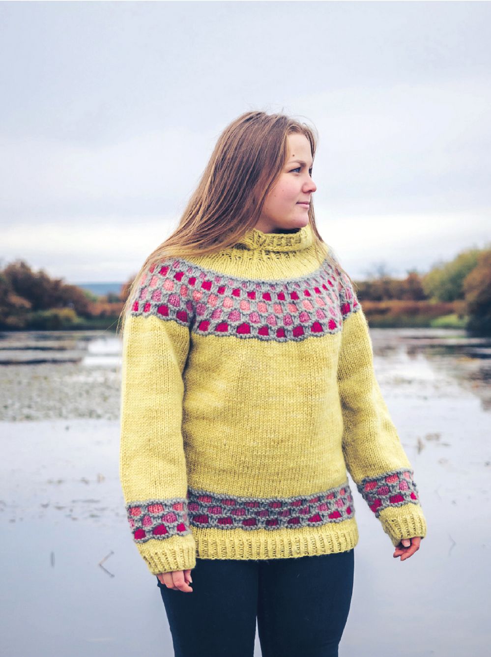 Коллекция вязаных моделей в книге «Icelandic Knits»