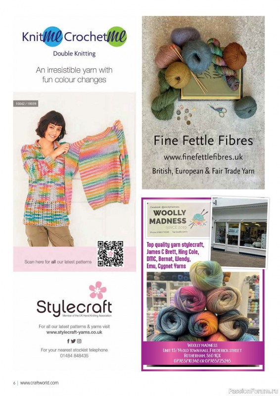 Вязаные проекты крючком в журнале «Crochet Now №104 2024»