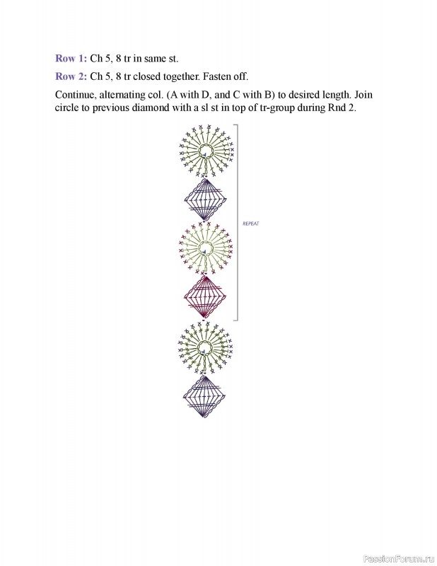 Вязаные проекты в книге &laquo;150 Crochet Borders&raquo;. Часть 3