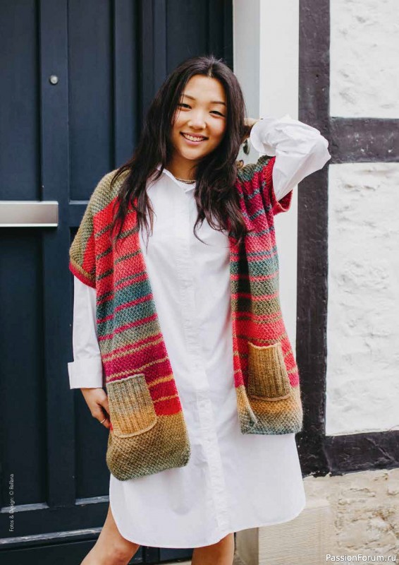 Вязаные проекты в журнале «Einfach Stricken №6 2025»