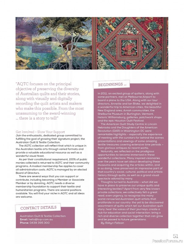 Коллекция проектов для рукодельниц в журнале &laquo;Quilters Companion №137 2026&raquo;