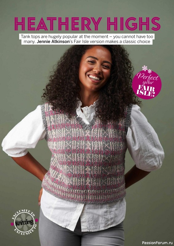 Вязаные проекты крючком в журнале «Simply Knitting №238 2023»