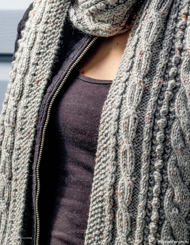 Вязаные проекты спицами в журнале «Homespun Knitting №3 2022»