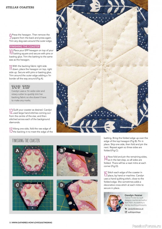 Коллекция проектов для рукодельниц в журнале «Love Patchwork & Quilting №157 2025»