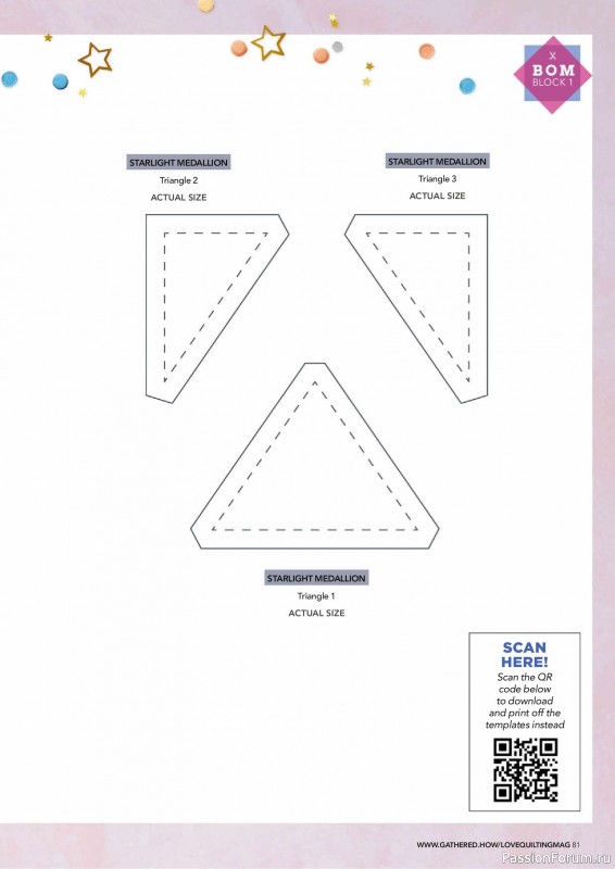 Коллекция проектов для рукодельниц в журнале «Love Patchwork & Quilting №157 2025»