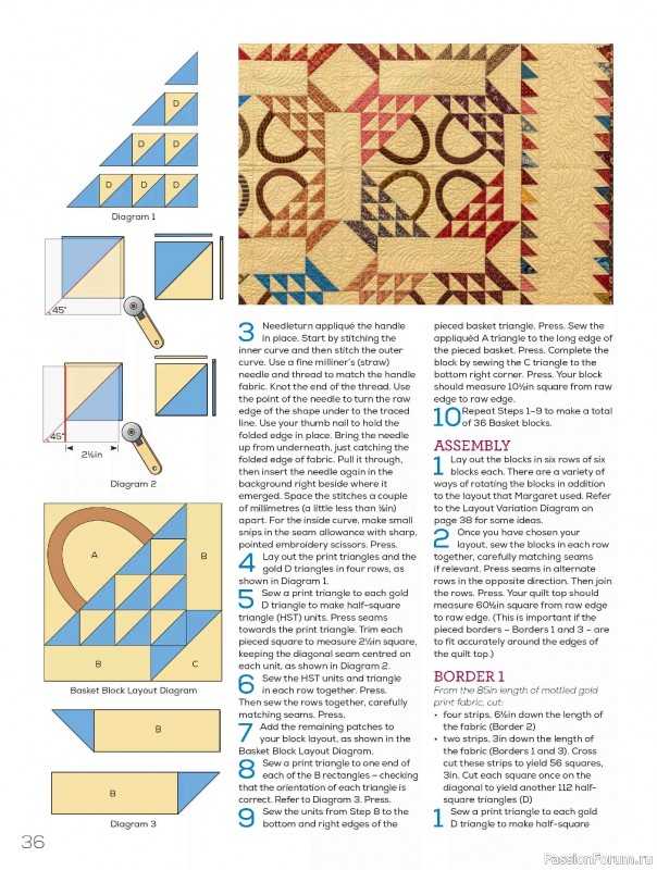Коллекция проектов для рукодельниц в журнале &laquo;Quilters Companion №137 2026&raquo;