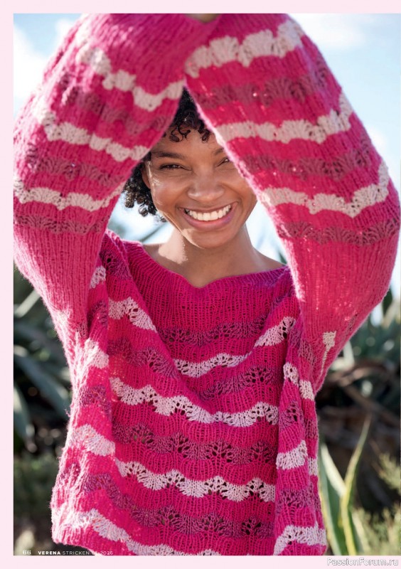 Вязаные модели в журнале &laquo;Verena Stricktrends №1 2026&raquo;
