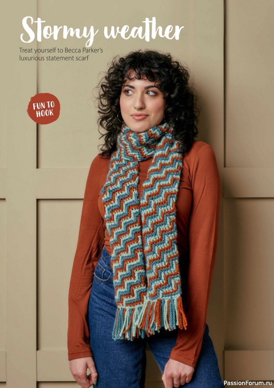 Вязаные проекты крючком в журнале «Simply Crochet №135 2023»