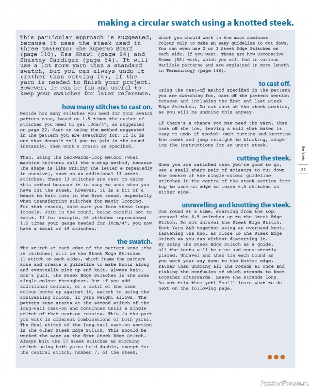 Вязаные проекты в книге «Marlisle»