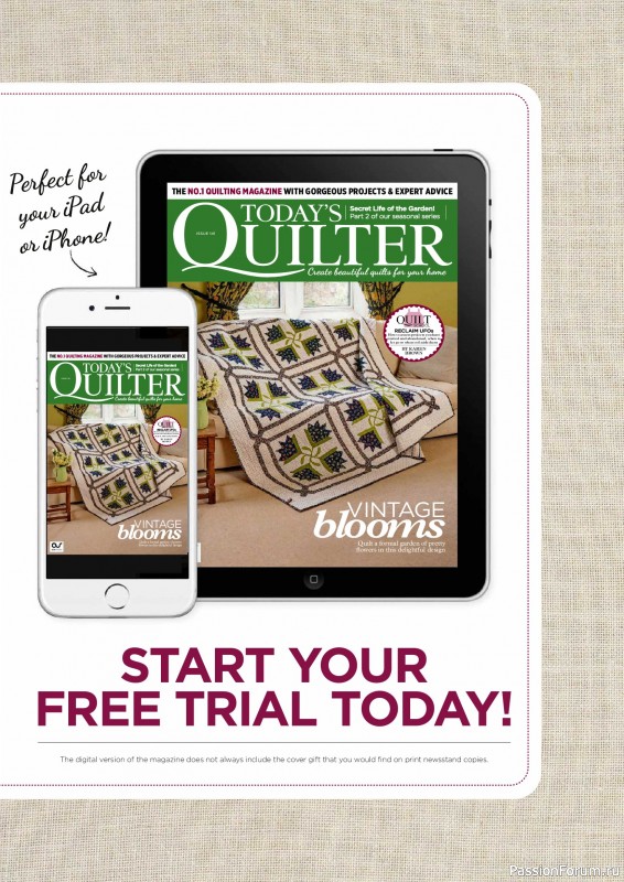 Коллекция проектов для рукодельниц в журнале &laquo;Todays Quilter №141 2026&raquo;