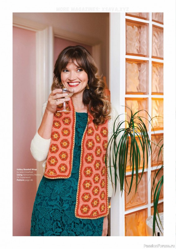 Вязаные проекты крючком в журнале «Inside Crochet №184 2025»