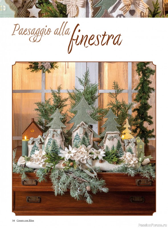 Коллекция проектов для рукодельниц в журнале «Creare Con Elisa №11 2025»